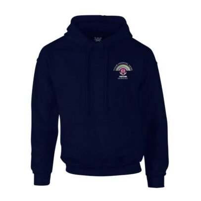 Healthcare Nursing Heart in Hands & Rainbow Pullover Hoodie
