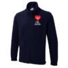 Healthcare Nursing Red Heart Beat Design Budget Fleece