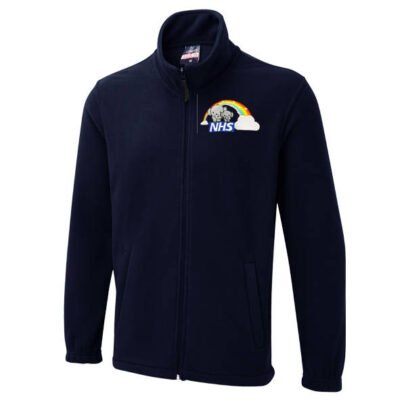 Healthcare Two Elephants Cloud & Rainbow Design Budget Fleece