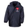 Healthcare Nursing Red Heart Beat Design Waterproof Coat
