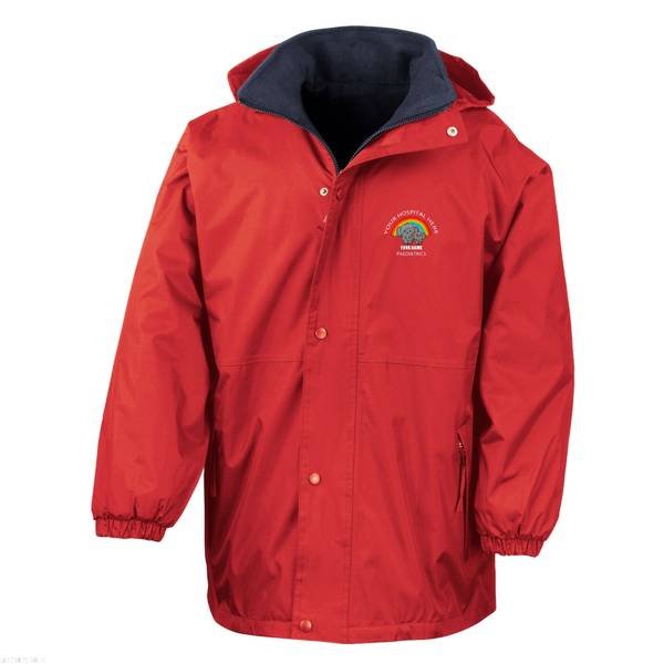 Healthcare Nursing Elephants & Rainbow Design Waterproof Coat - Image 5