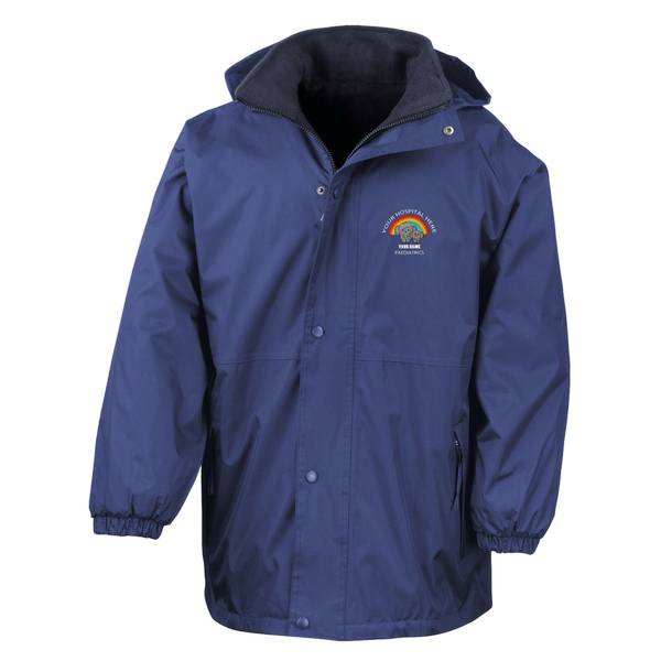 Healthcare Nursing Elephants & Rainbow Design Waterproof Coat - Image 6