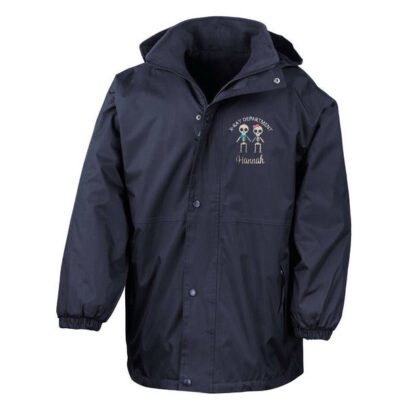 Healthcare Nursing X-Ray Skeletons Waterproof Coat