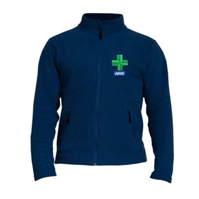 Healthcare Pharmacy Cross Design Fleece Jacket/Coat