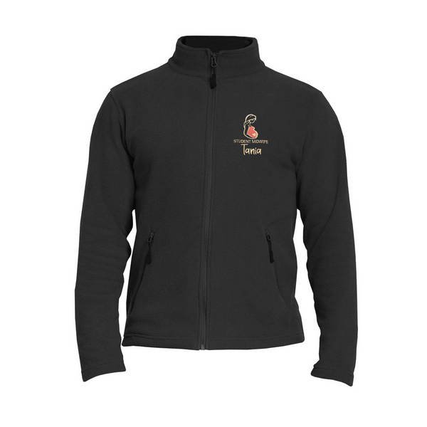 Healthcare Nursing Mother & Bump Design Fleece Jacket/Coat - Image 2