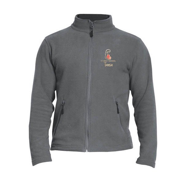 Healthcare Nursing Mother & Bump Design Fleece Jacket/Coat - Image 4