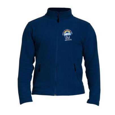 Healthcare Nursing Rainbow Design Fleece Jacket/Coat