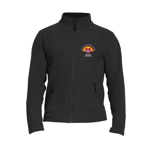 Healthcare Nursing Paramedic & Rainbow Fleece Jacket/Coat - Image 2