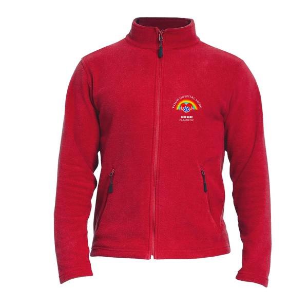 Healthcare Nursing Paramedic & Rainbow Fleece Jacket/Coat - Image 7