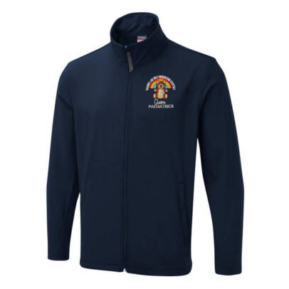 Healthcare Nursing Bear & Rainbow Design Soft Shell Jacket