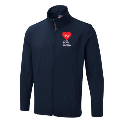 Healthcare Nursing Red Heart Beat Design Soft Shell Jacket