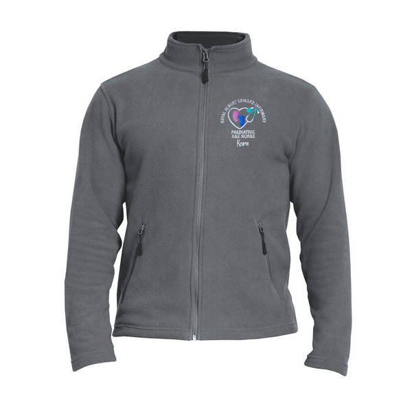 Healthcare Nursing Stethoscope Baby Feet Fleece Jacket/Coat - Image 5