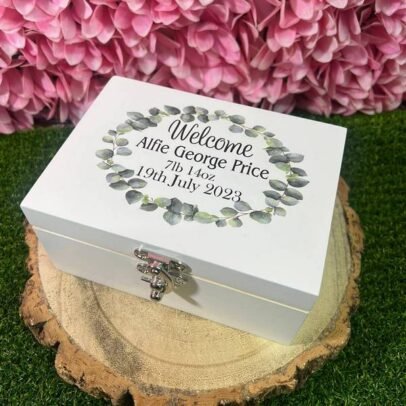 Cherish Their Beginnings: The Birth Keepsake Box