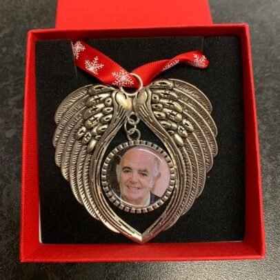 Personalised Christmas Tree Ornament with Photo