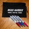Teacher Pens with Personalised Case