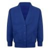 Royal Blue Primary School Cardigan With Embroidered Logo