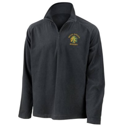 Wood Green Academy School 1/4 Fleece With Logo