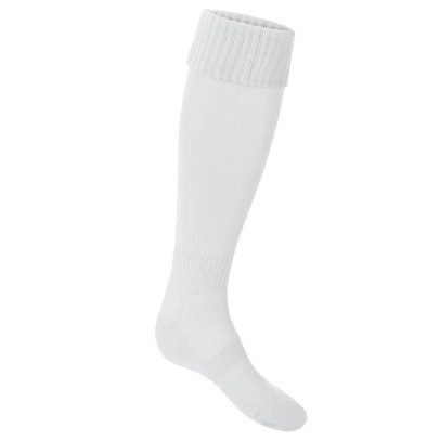 White PE Football Socks