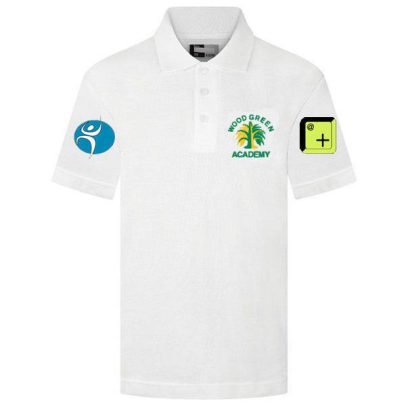 Wood Green Academy Polo With 3 Embroidered Logos