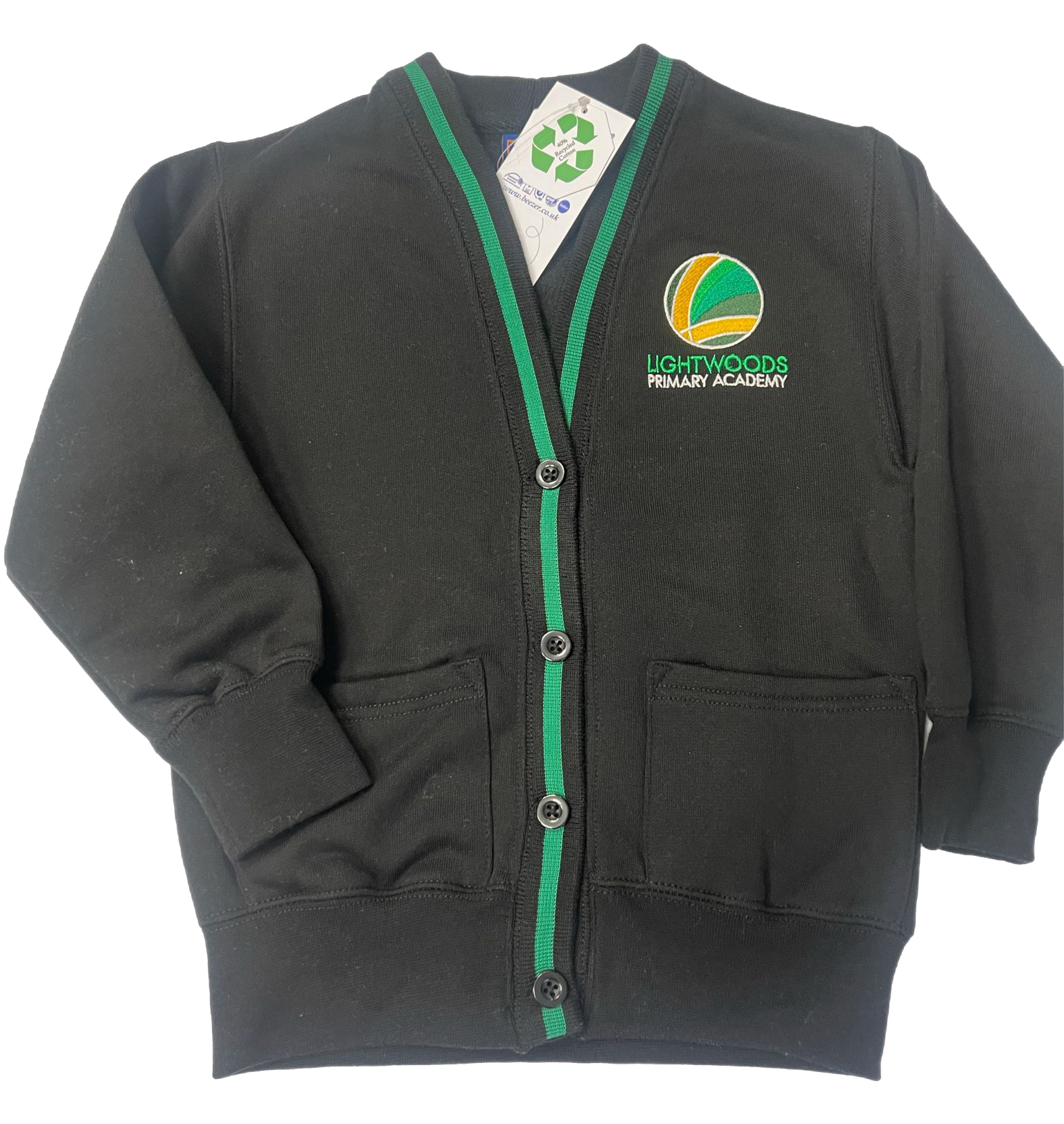 (B) Lightwoods Primary Academy Cardigan With Embroidered Logo