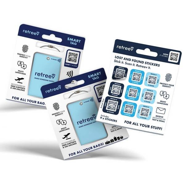 2 x Originals Retreev Smart Tags + 9 x Stickers - Image 6
