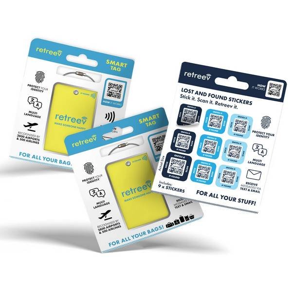 2 x Originals Retreev Smart Tags + 9 x Stickers - Image 10