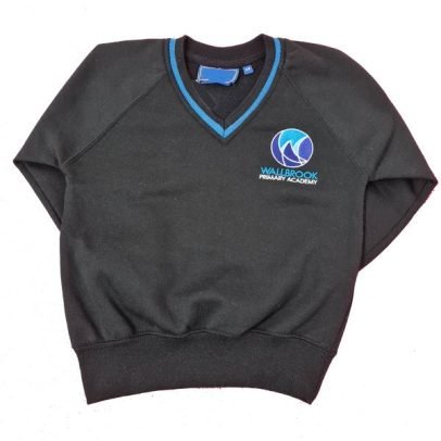Wallbrook Primary Academy School Jumper With Embroidered Logo